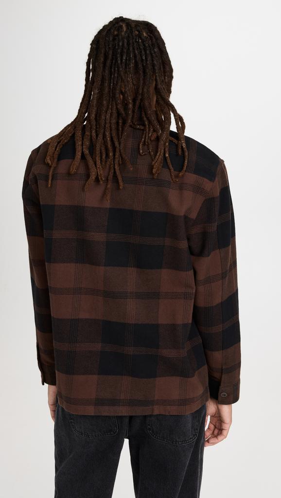 Madewell Indoor Boxy Shirt Jacket Heavy Brushed Flannel商品第3张图片规格展示