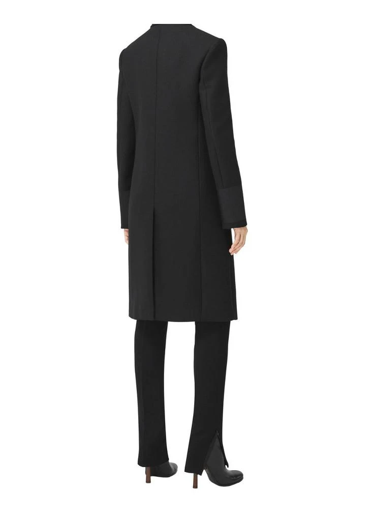 商品Burberry|Cuff detail camel hair wool tailored coat,价格¥27716,第3张图片详细描述