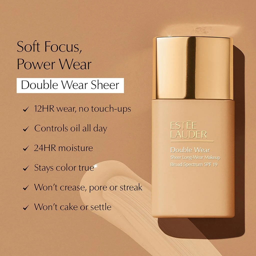 Estée Lauder Double Wear Sheer Long-Wear Foundation SPF19 商品