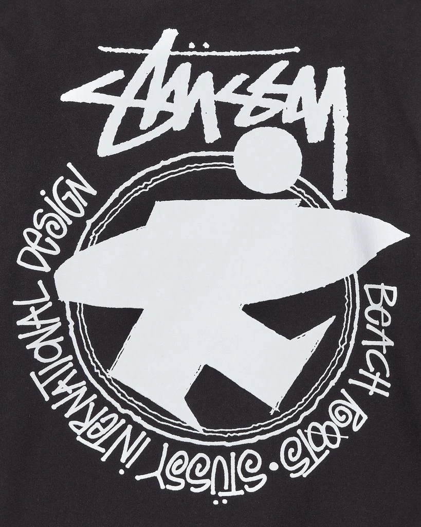 商品STUSSY|Beach Roots Hooded Sweatshirt Black,价格¥565,第5张图片详细描述