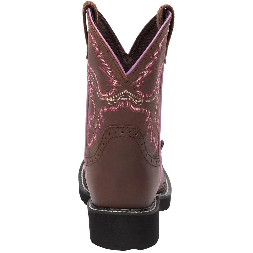 商品Justin Boots|Gemma Round Toe Cowboy Boots,价格¥908,第3张图片详细描述