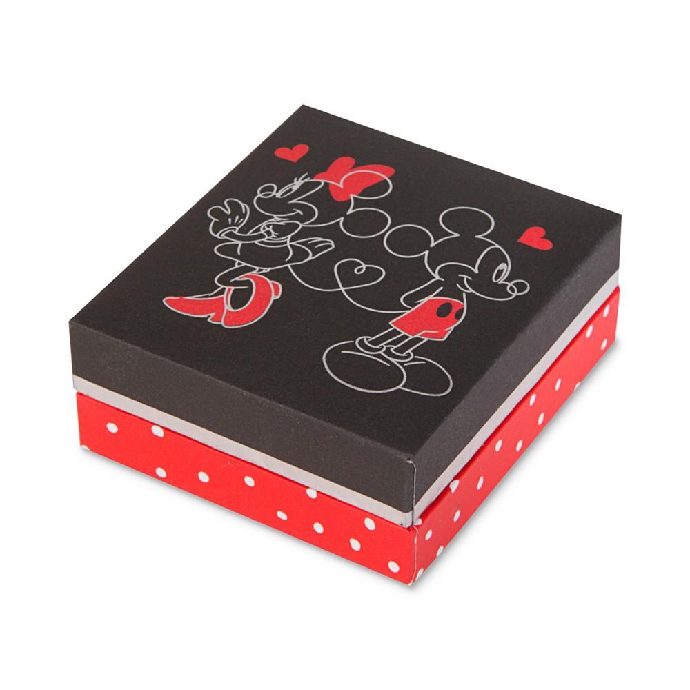 商品Disney|Kissing Minnie & Mickey Mouse 18" Pendant Necklace in Sterling Silver,价格¥231,第4张图片详细描述