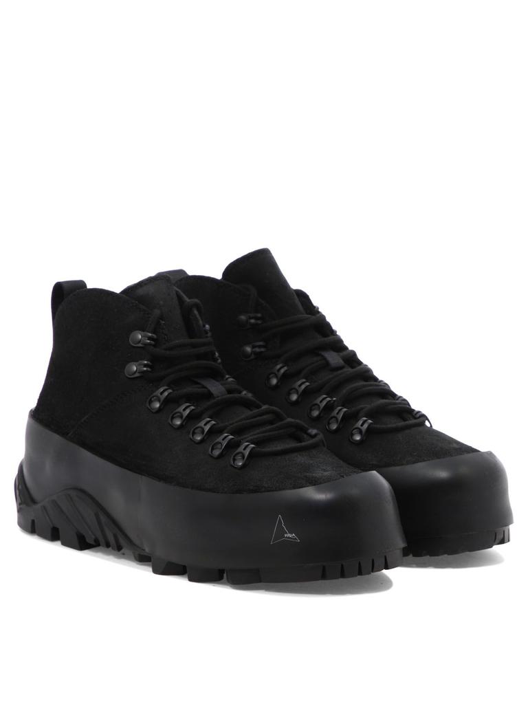 Roa Men's  Black Other Materials Ankle Boots商品第2张图片规格展示