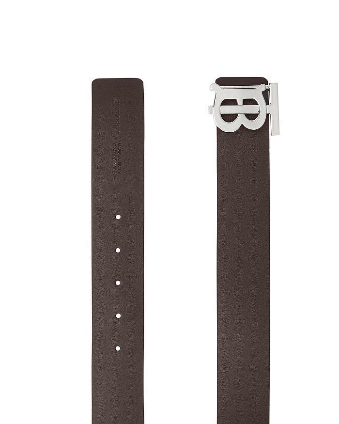 商品Burberry|Men's Reversible Monogram Plaque Buckle Leather Belt,价格¥4343,第6张图片详细描述