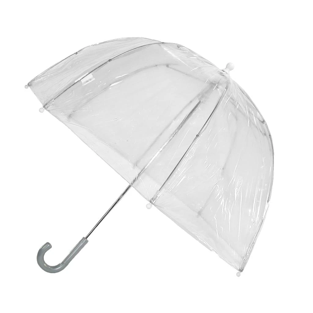 商品Totes|Kids' Vinyl Pinch-Proof Clear Bubble Umbrella,价格¥278,第3张图片详细描述