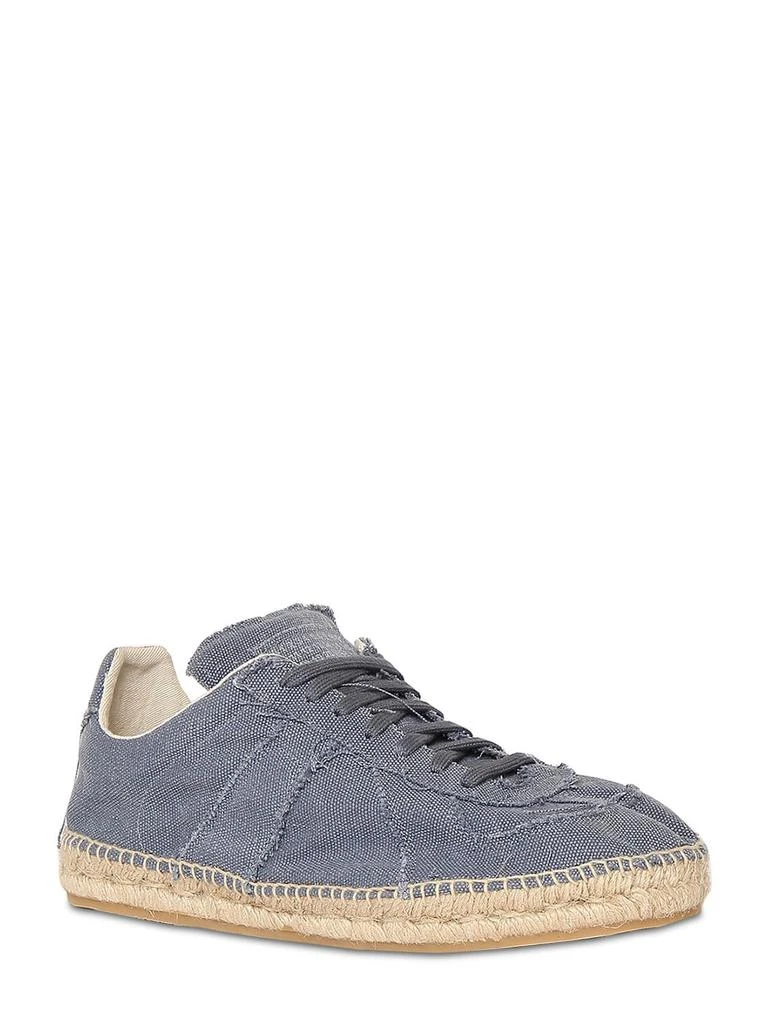 商品MAISON MARGIELA|Replica Washed Cotton Canvas Espadrilles,价格¥3606,第2张图片详细描述