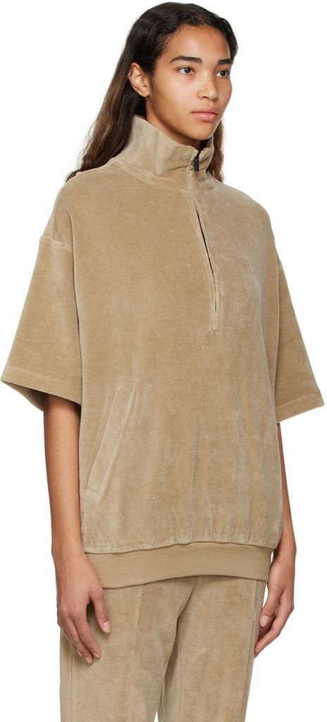 商品Essentials|Tan Cotton Turtleneck,价格¥602,第4张图片详细描述