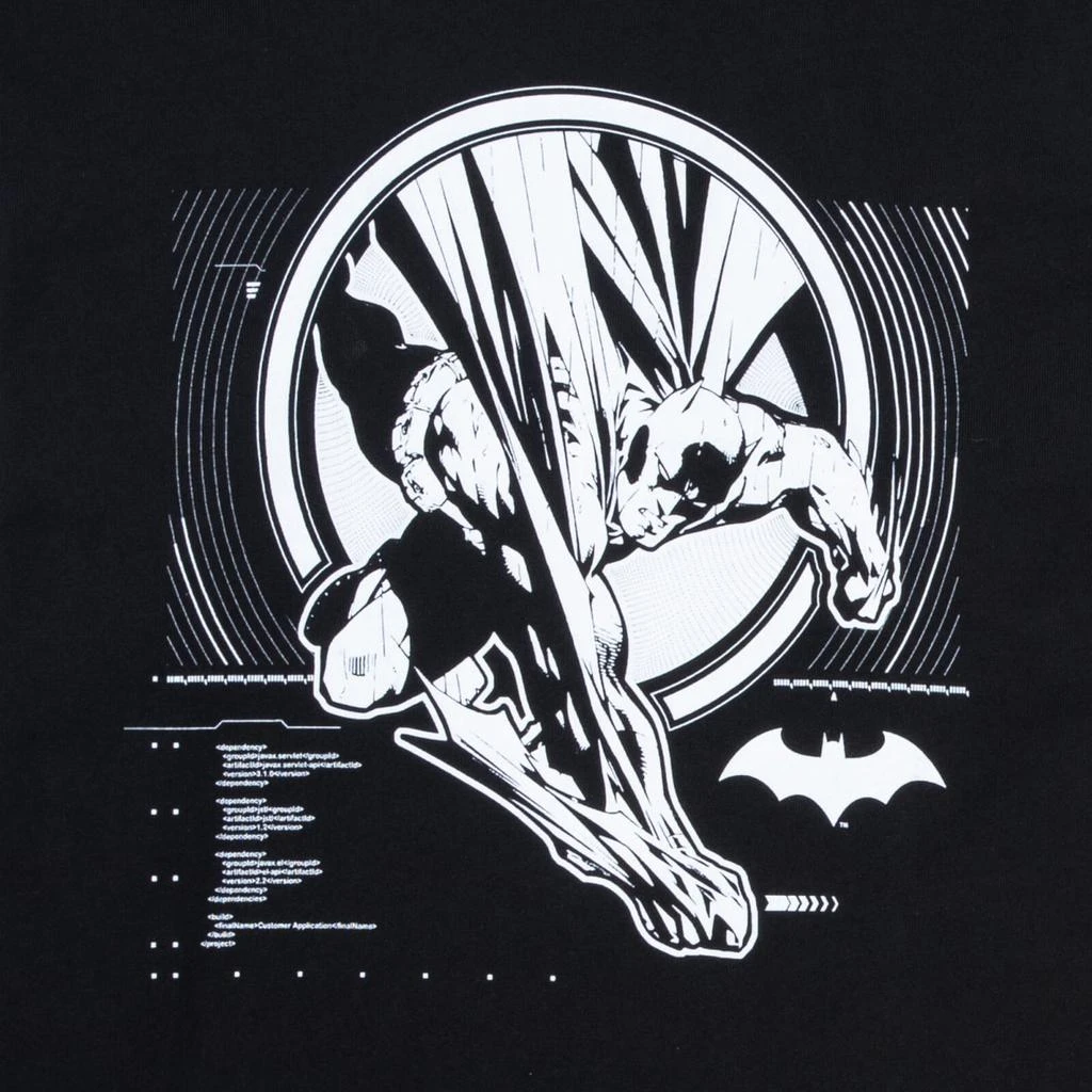 商品Original Hero|Batman Action Unisex Long Sleeve T-Shirt - Black,价格¥202,第2张图片详细描述