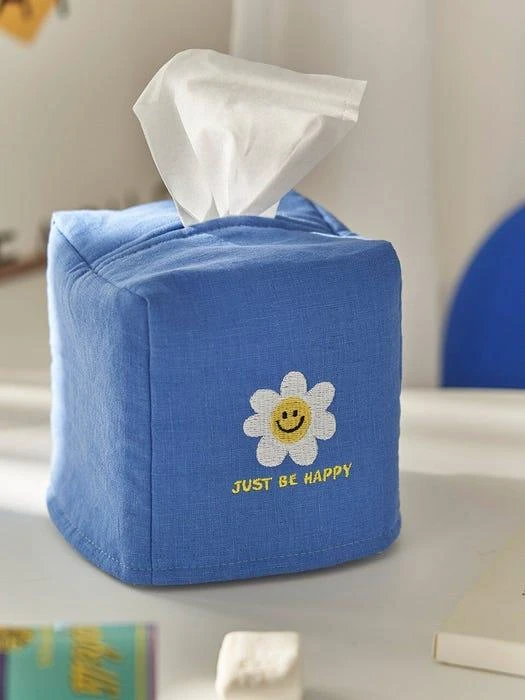 商品DECOVIEW|Smile Flower Embroidered_Mini Tissue Case,价格¥287,第4张图片详细描述
