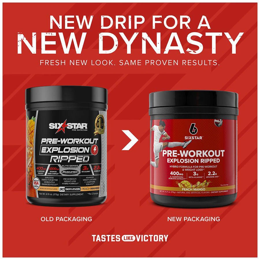 Pre-Workout Explosion Ripped Peach Mango 商品