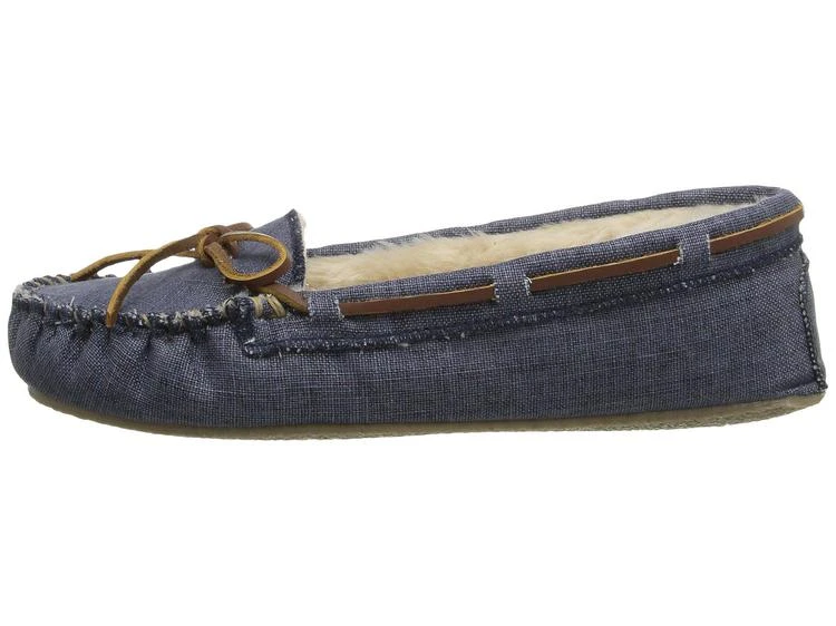 商品Minnetonka|Minnetonka Canvas Cally Slipper 一脚蹬休闲鞋,价格¥210,第4张图片详细描述