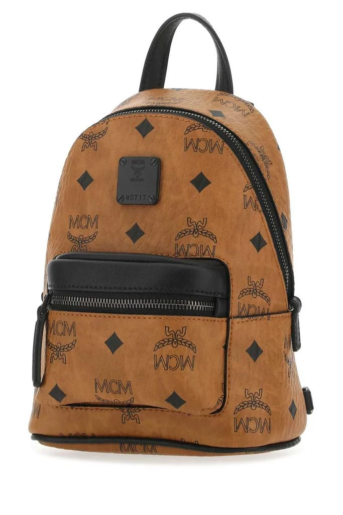 商品MCM|MCM Stark Monogram Print Zipped Backpack,价格¥4364,第3张图片详细描述