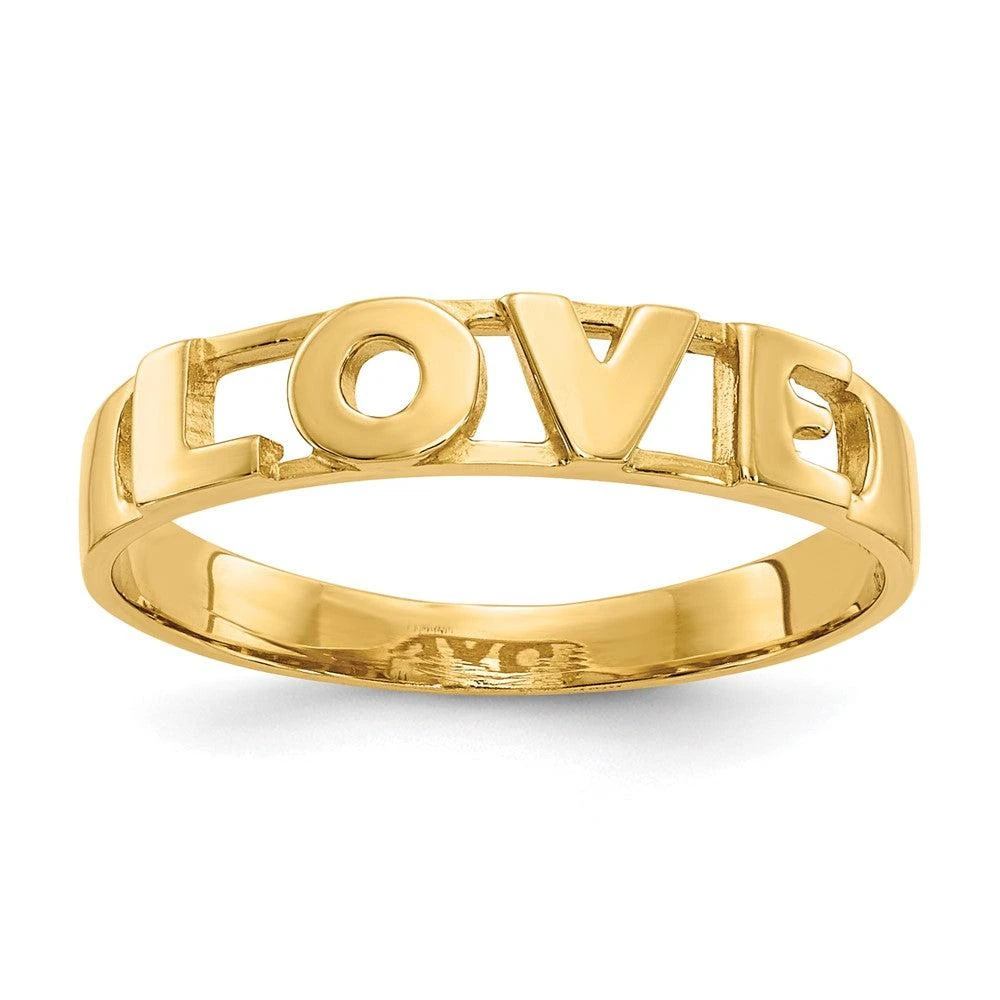14K White Gold LOVE Ring 商品