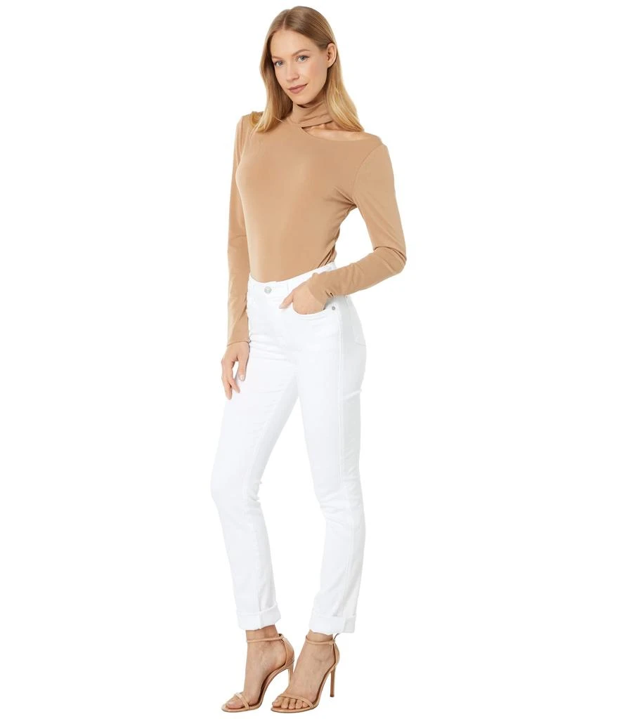 商品1. State|One Cold-Shoulder Knit Crepe Top,价格¥179,第5张图片详细描述