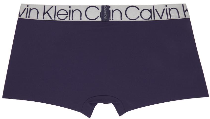 商品Calvin Klein|Blue Micro Boxer Briefs,价格¥131,第4张图片详细描述