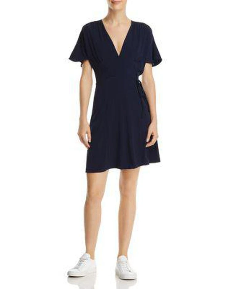 商品French Connection|Alexia Pleat-Accented Faux-Wrap Dress,价格¥287,第1张图片