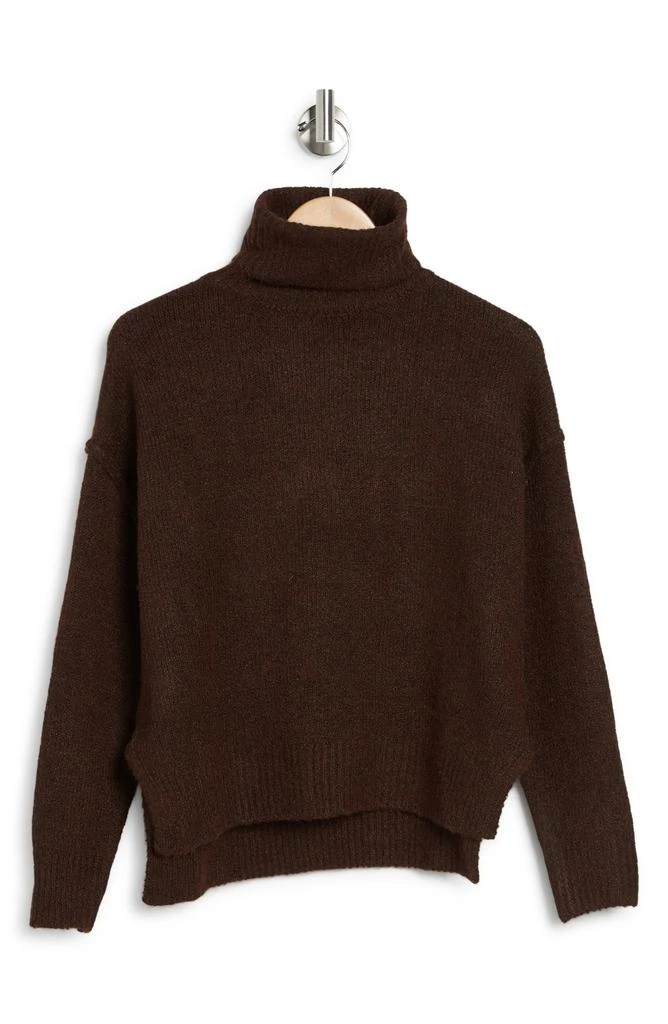 商品MAXSTUDIO|Boxy Side Slit Turtleneck Sweater,价格¥135,第3张图片详细描述