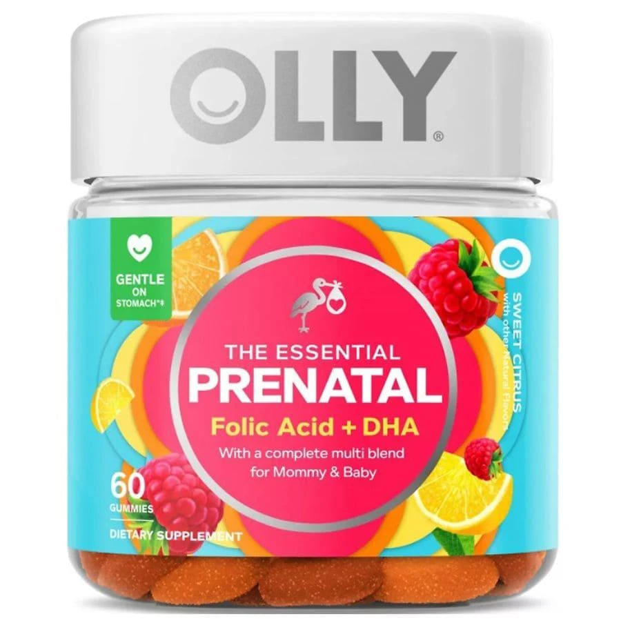 商品OLLY|The Essential Prenatal Multi Vitamins Sweet Citrus,价格¥126,第1张图片