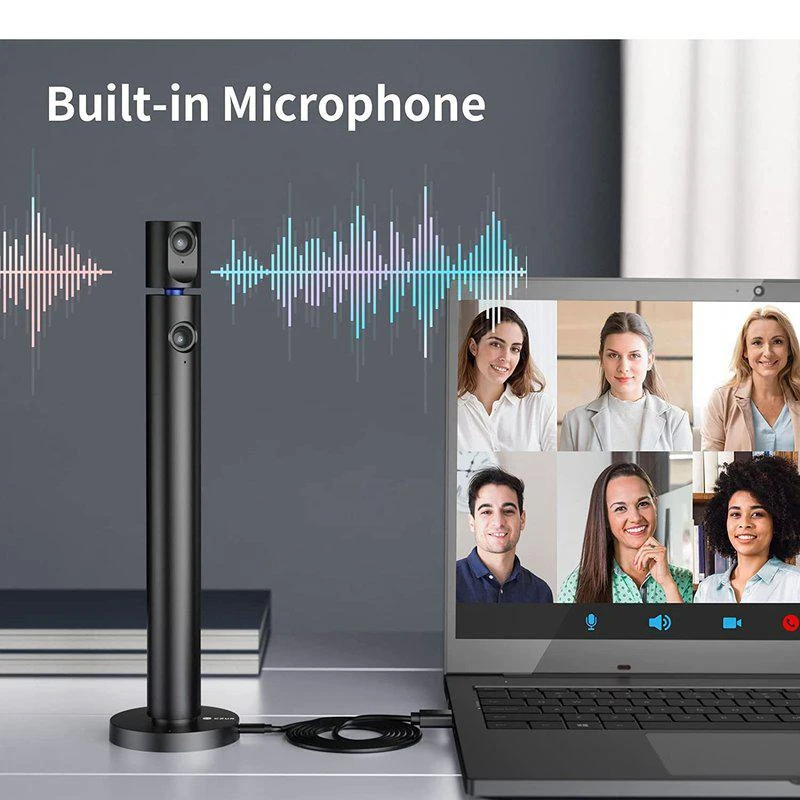 商品Czur|Halo Streaming No-Mount 1080P Dual Webcam With Microphone,价格¥596,第2张图片详细描述