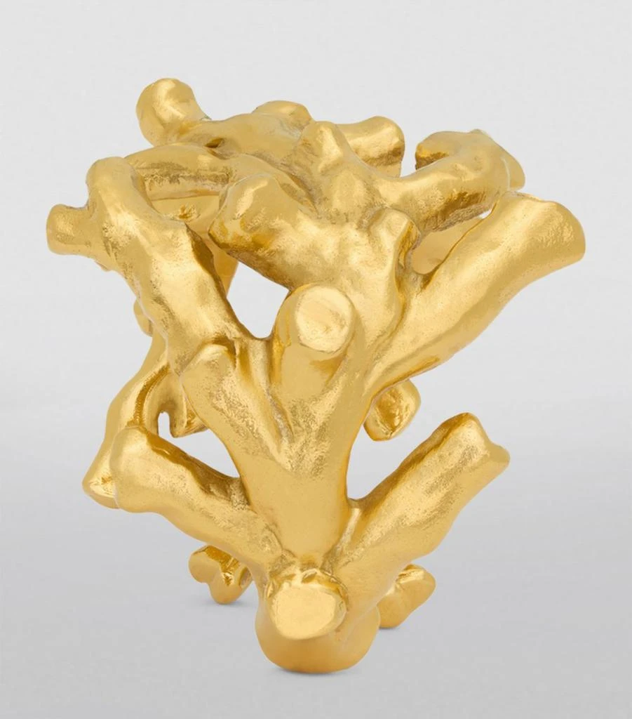 商品Yves Saint Laurent|Gold-Tone Coral Cuff Bracelet,价格¥10628,第5张图片详细描述