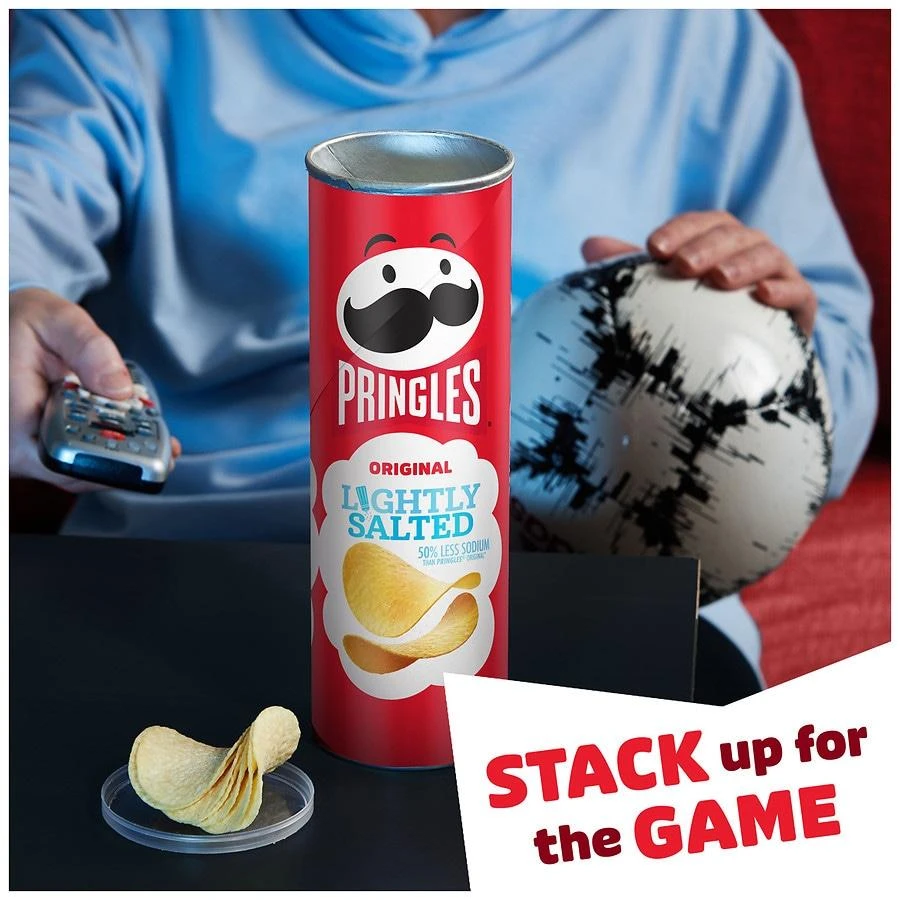 商品Pringles|Potato Crisps Chips Lightly Salted Original,价格¥22,第3张图片详细描述