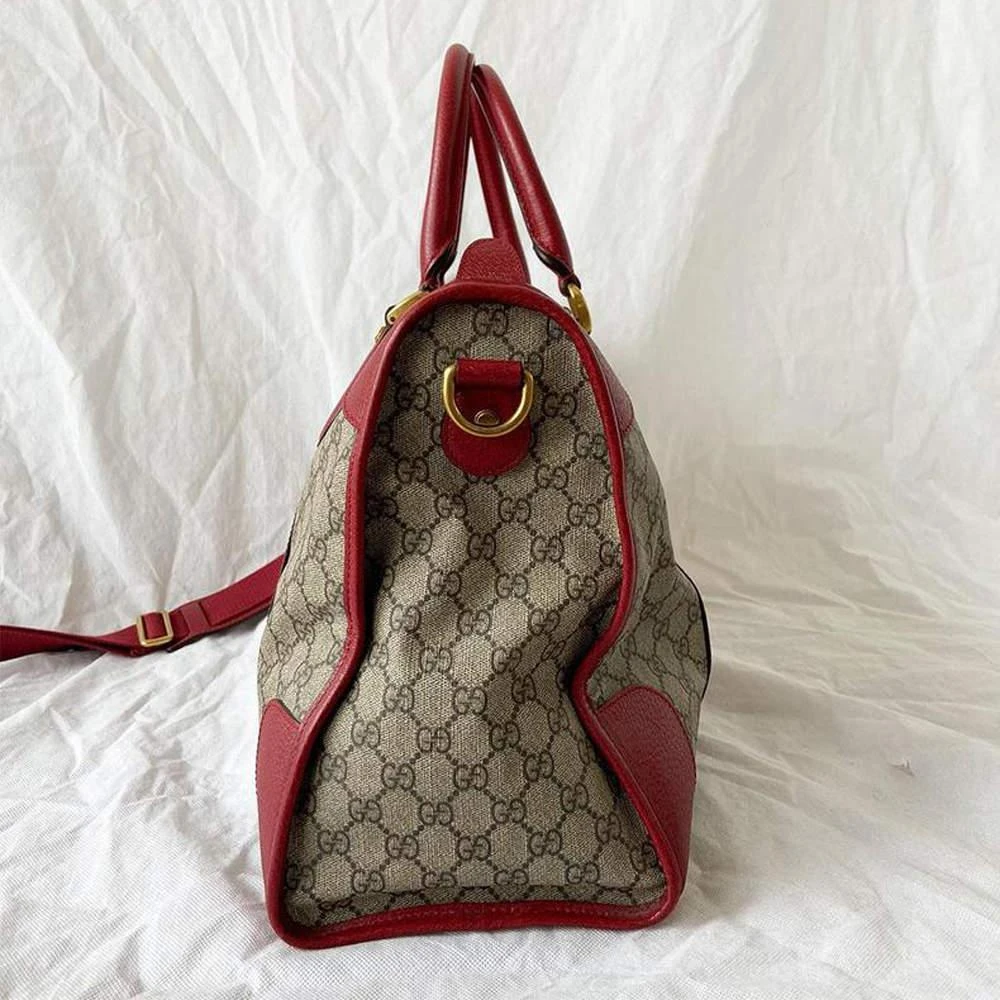 Gucci Beige GG Canvas Web-Trimmed Neo Vintage Duffle Bag 商品