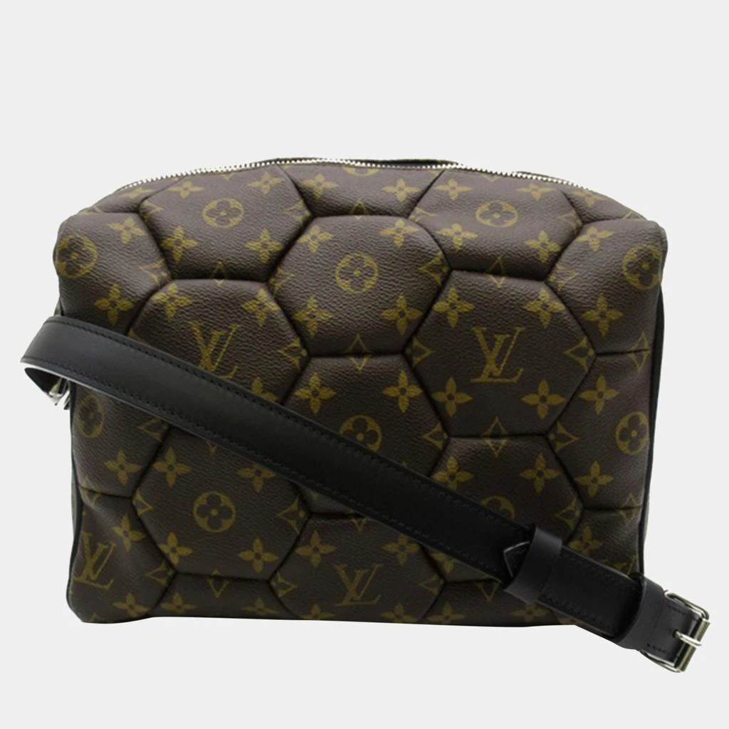 商品[二手商品] Louis Vuitton|Louis Vuitton Brown Canvas Monogram Macassar Hexagon Neo Trocadero Crossbody Bag,价格¥27666,第1张图片