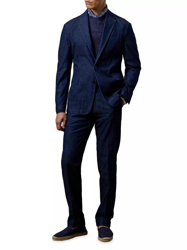 商品Ralph Lauren|Kent Denim Suit Jacket,价格¥9313,第2张图片详细描述