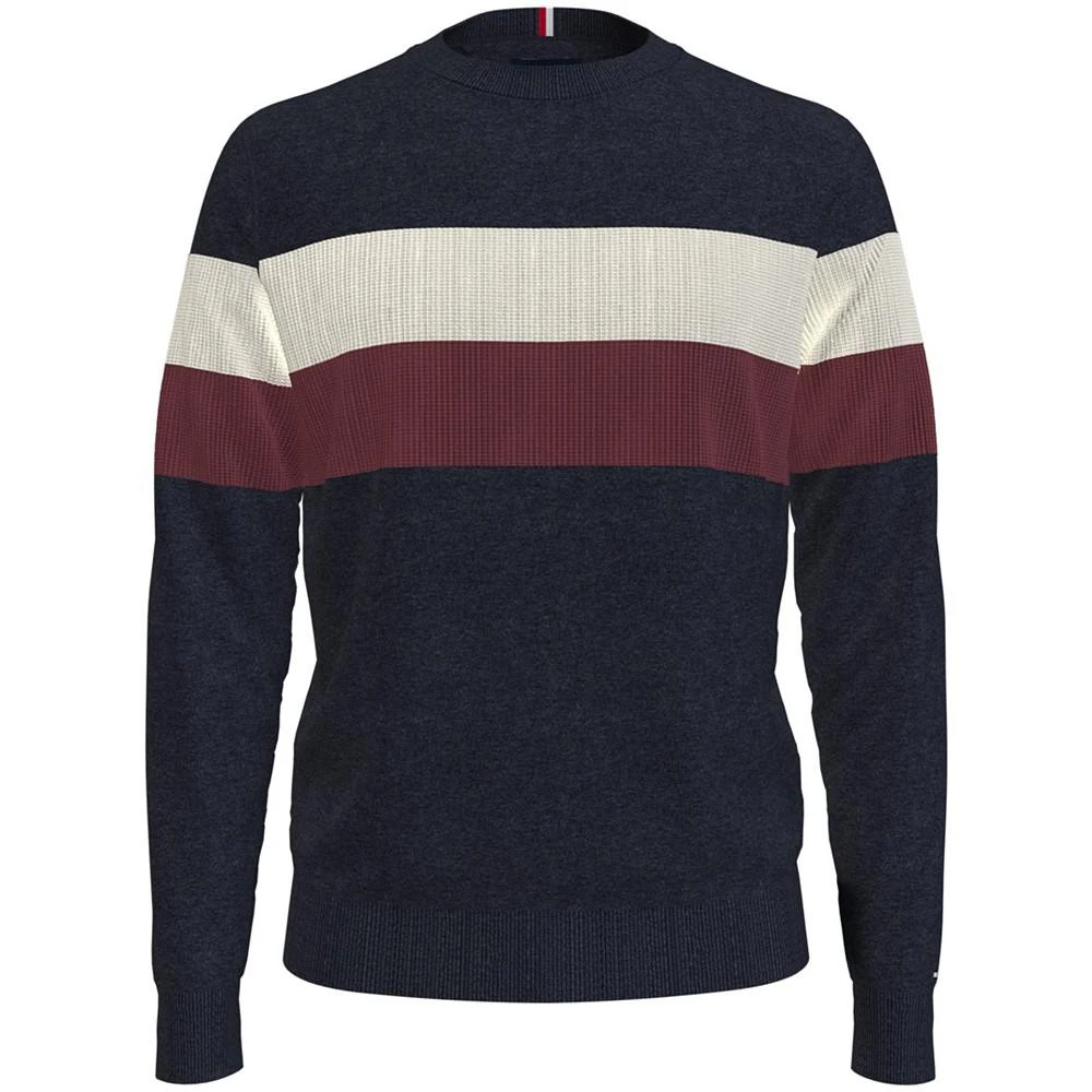 商品Tommy Hilfiger|Men's Colorblocked Stripe Sweater,价格¥267,第1张图片