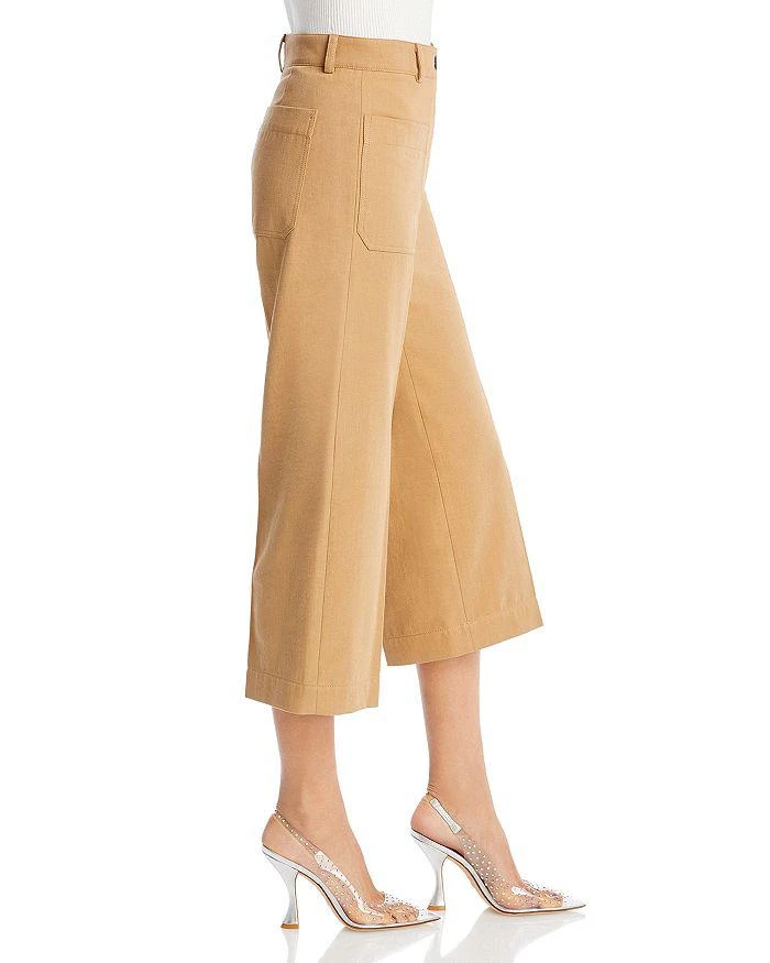 商品VANESSA BRUNO|Helias Cropped Wide Leg Pants,价格¥1053,第3张图片详细描述