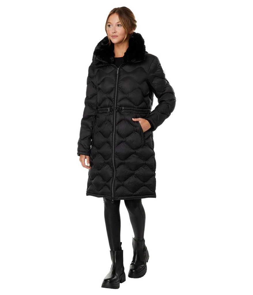 商品Michael Kors|Long Diamond Quilt Puffer M426049C68,价格¥1486,第1张图片