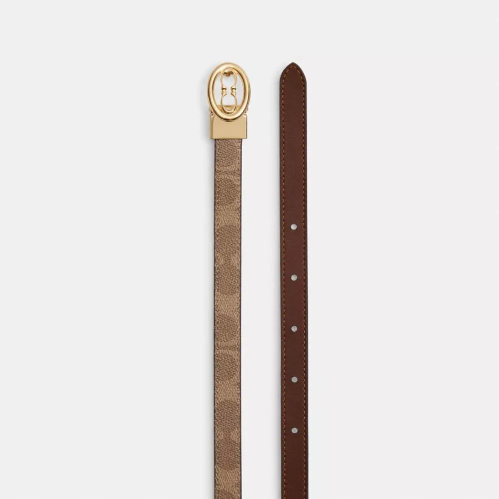 商品Coach|Signature Buckle Cut To Size Belt, 18 Mm,价格¥316,第2张图片详细描述