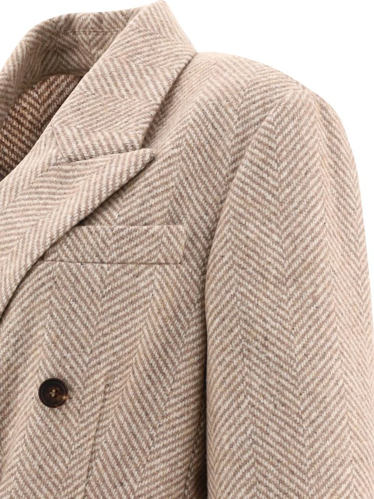 商品Brunello Cucinelli|DOUBLE-BREASTED WOOL BLAZER,价格¥18913,第4张图片详细描述