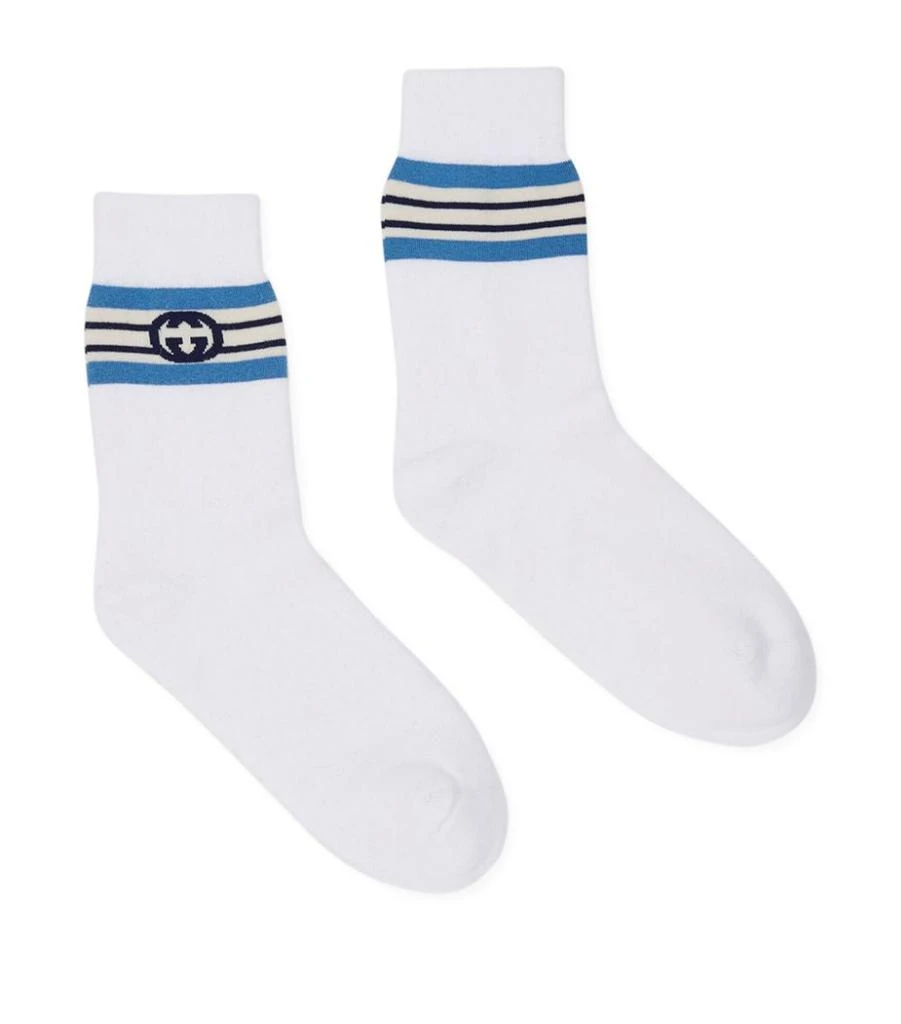 商品Gucci|Interlocking G Socks,价格¥1469,第2张图片详细描述