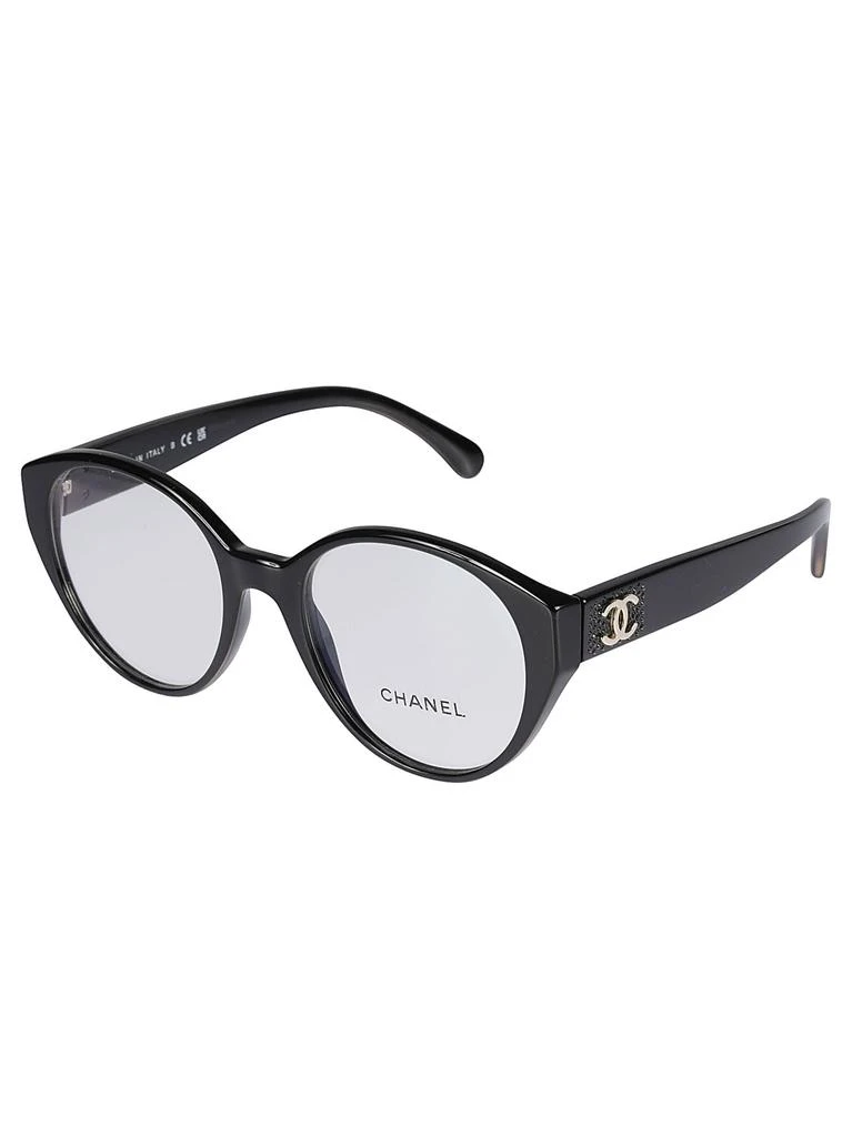 商品Chanel|Round Eye Glasses,价格¥3732,第2张图片详细描述