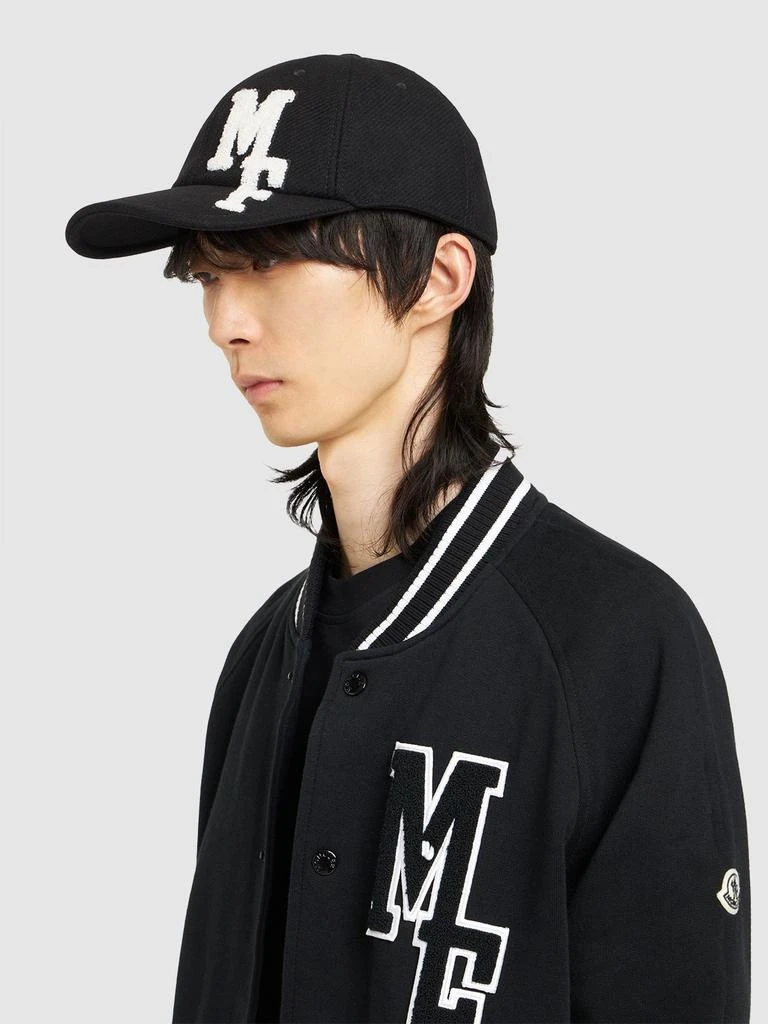 商品Moncler|Moncler X Frgmt Wool Blend Baseball Cap,价格¥3020,第2张图片详细描述