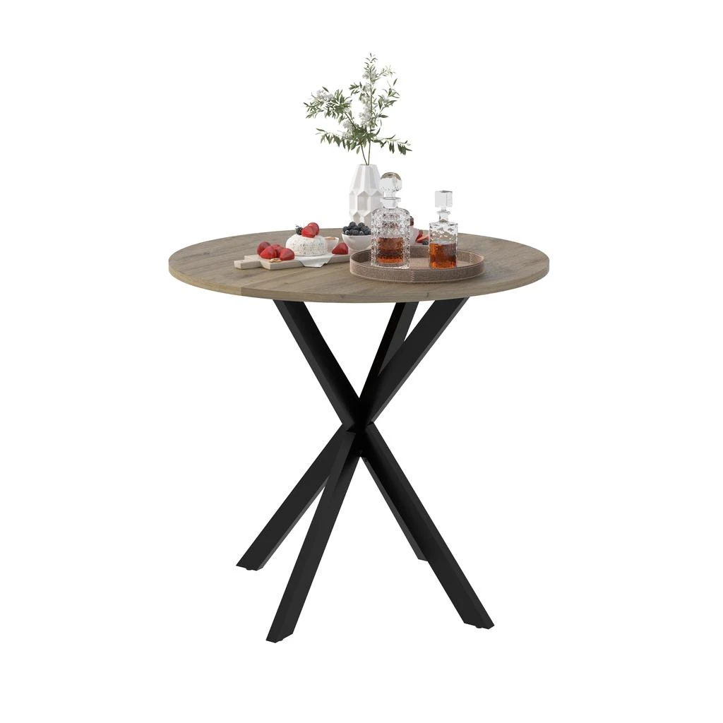 商品Streamdale Furniture|Streamdale 31.5 Inch Round Dining Table,价格¥1005,第3张图片详细描述