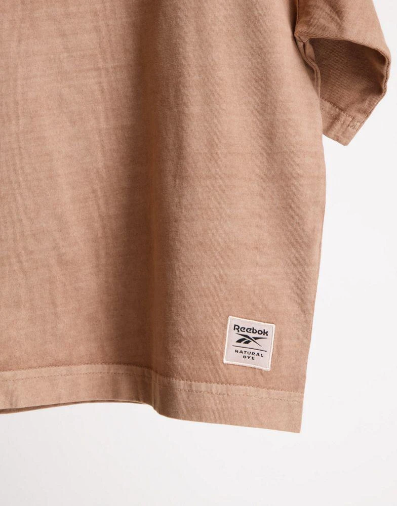 商品Reebok|Reebok t-shirt in sepia - BROWN,价格¥241,第3张图片详细描述