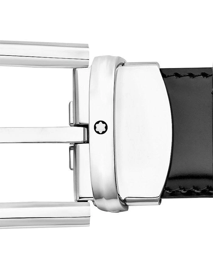 商品MontBlanc|Men's Horseshoe Leather Belt,价格¥3004,第3张图片详细描述