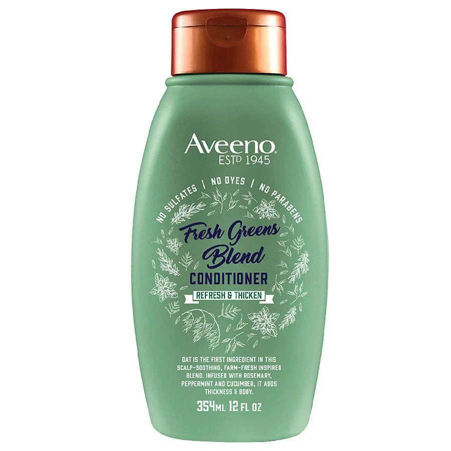 商品Aveeno|Scalp Soothing Fresh Greens Blend Conditioner,价格¥91,第1张图片