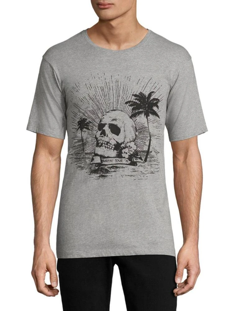 商品The Kooples|Regular-Fit Skull-Print Tee,价格¥285,第1张图片