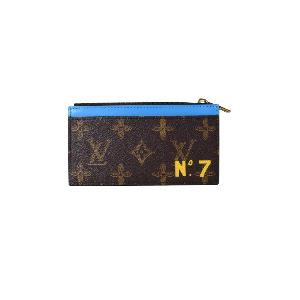 商品Louis Vuitton|Louis Vuitton Coin Card Holder Monogram Blue,价格¥4051,第1张图片