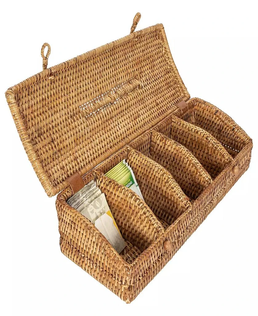 商品Artifacts Trading Company|Rattan 5 Section Tea Box with Lid,价格¥430,第2张图片详细描述