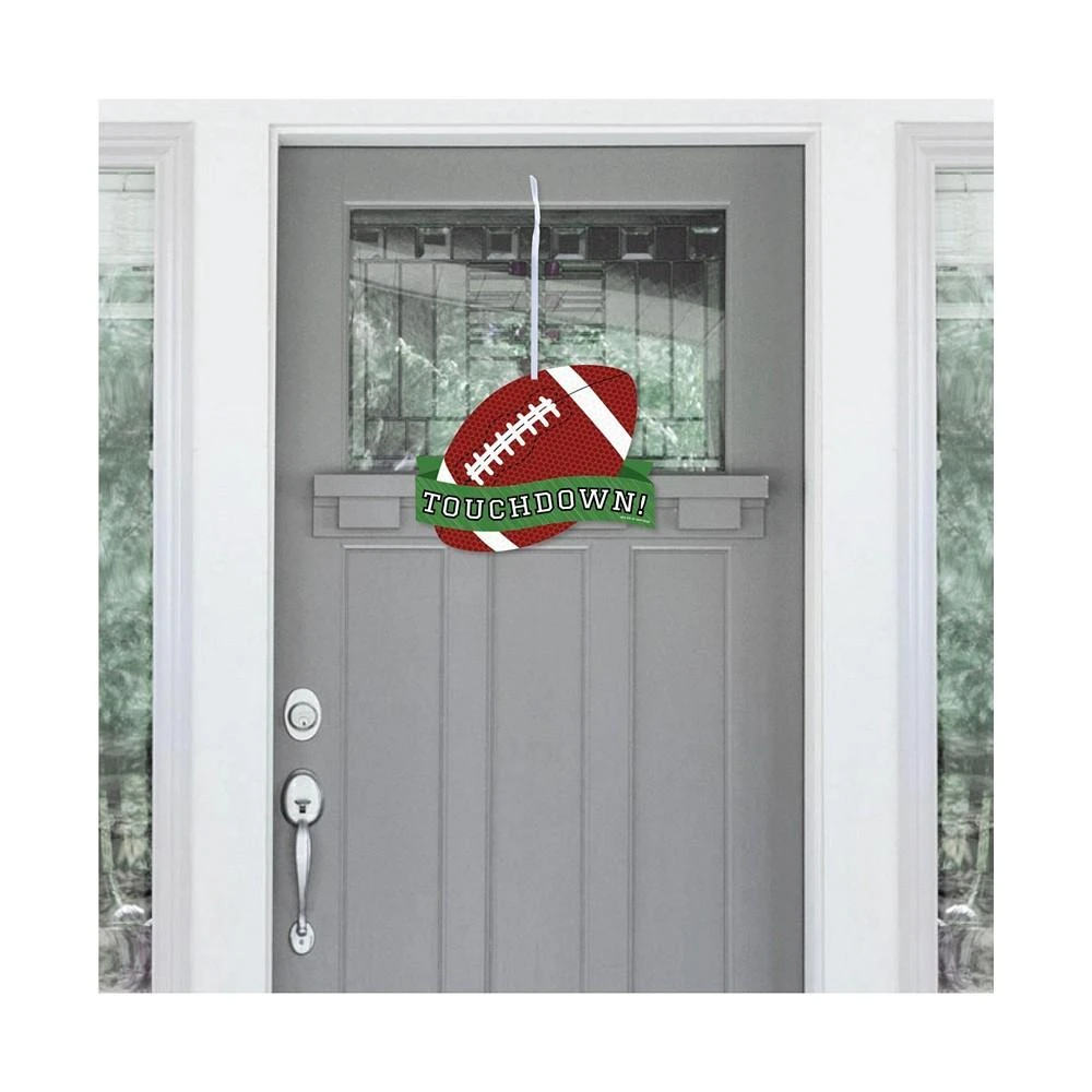 商品Big Dot of Happiness|End Zone - Football - Hanging Porch Outdoor Front Door Decor - 1 Piece Sign,价格¥135,第2张图片详细描述