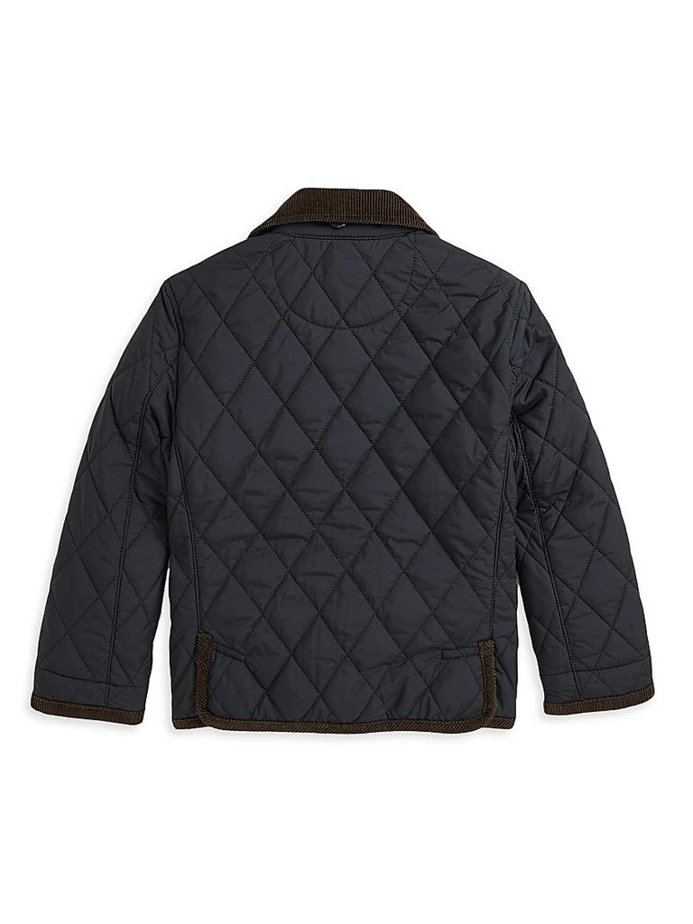 商品Ralph Lauren|Little Boy's & Boy's Quilted Corduroy-Trim Jacket,价格¥755,第3张图片详细描述