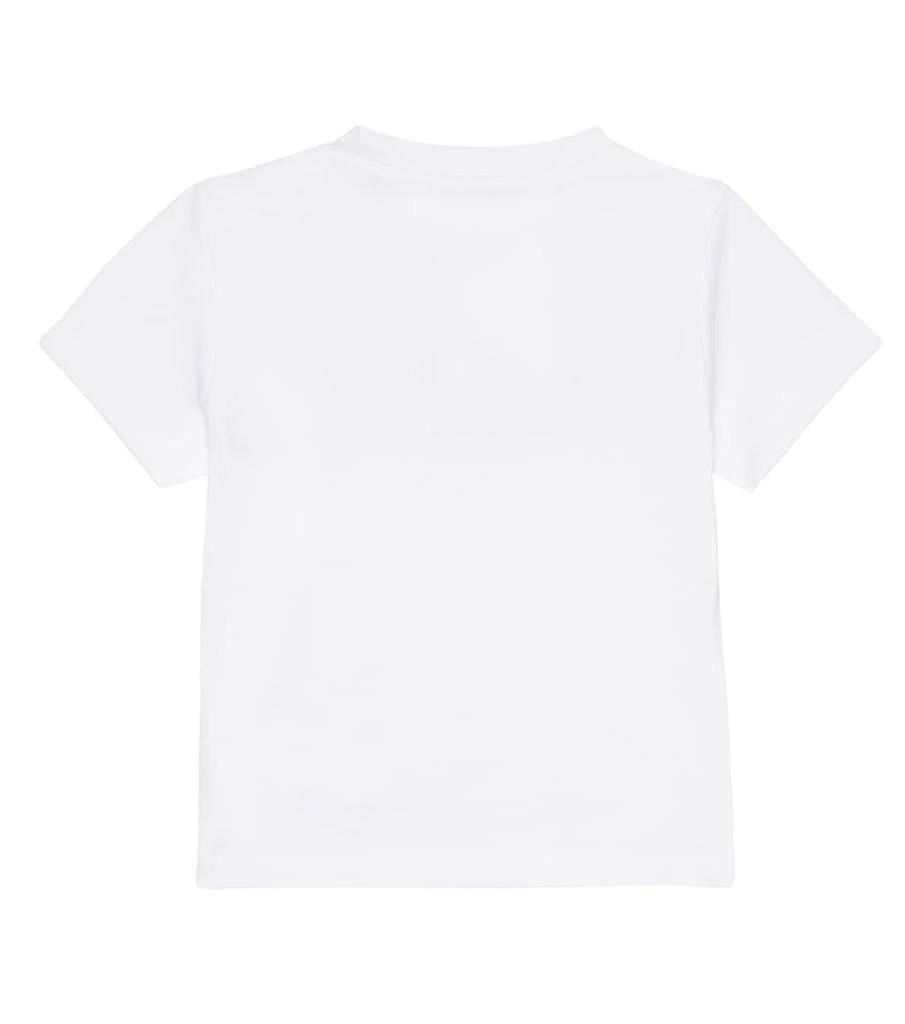 商品Balmain|Baby logo cotton T-shirt,价格¥815,第4张图片详细描述