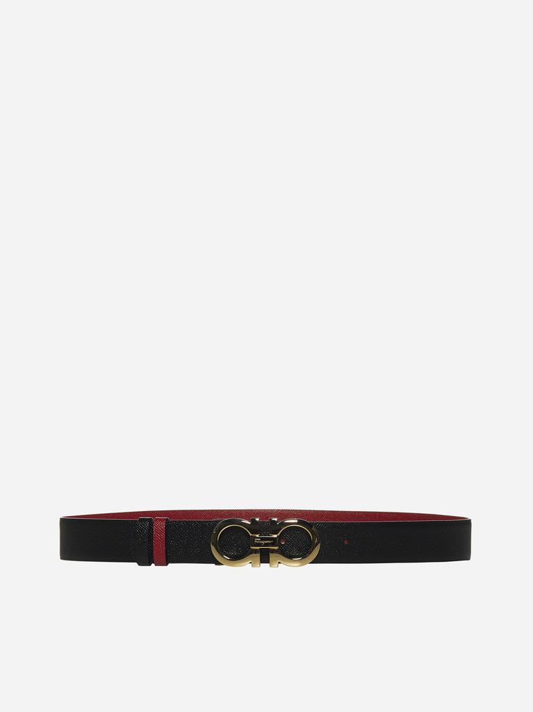 商品Salvatore Ferragamo|Gancini reversible leather belt,价格¥3277,第1张图片