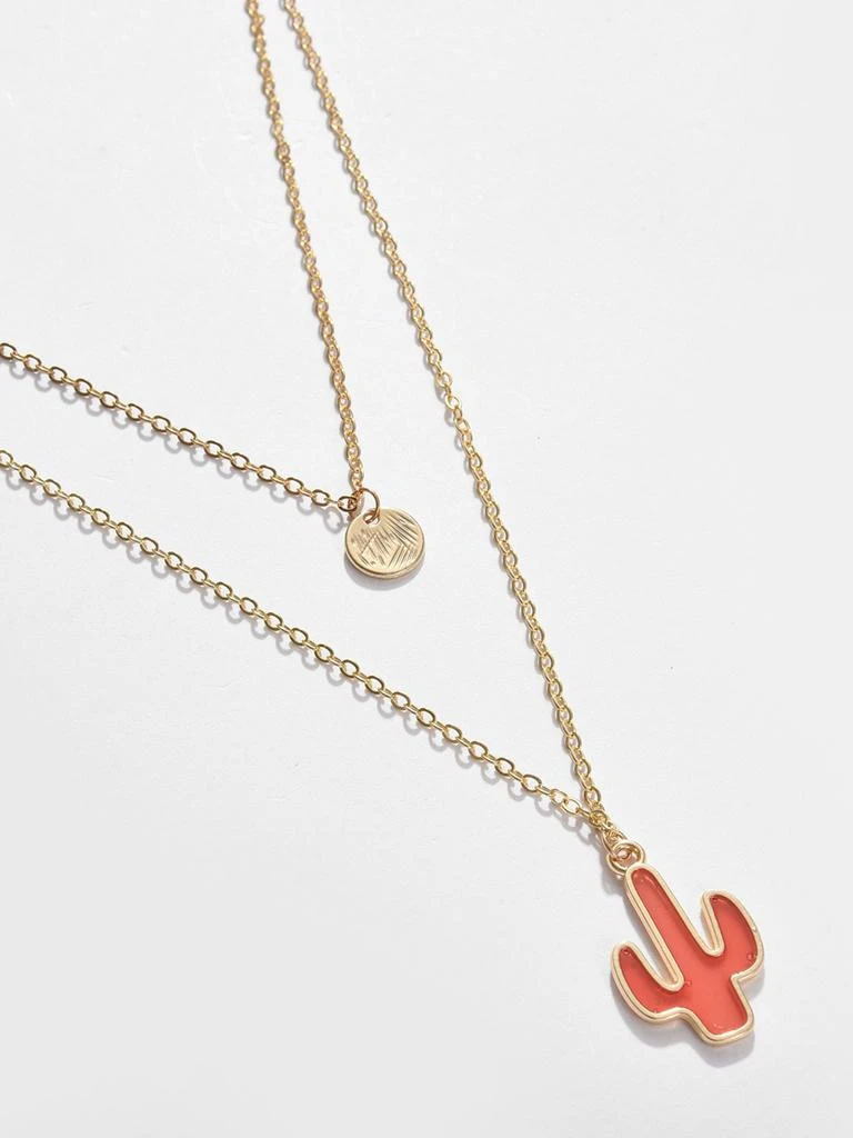 商品SOHI|Red Gold-plated Necklace,价格¥280,第5张图片详细描述