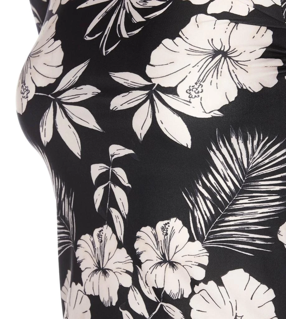 商品PINKO|Pinko Floral Printed Cut-Out Detailed Top,价格¥912,第4张图片详细描述