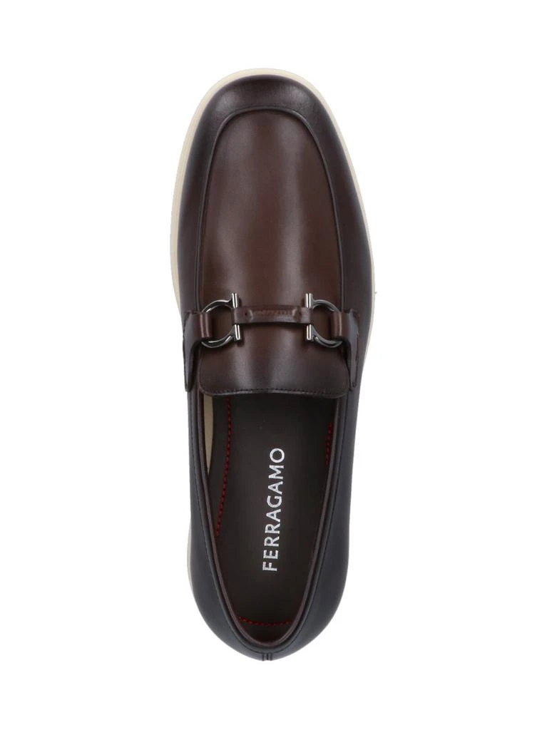 商品Salvatore Ferragamo|"Gancini" Loafers – Brown,价格¥4402,第5张图片详细描述